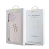 guess pu grained 4g metal logo zadni kryt pro iphone 16 pink 1 big ies13655666