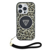 guess iml leopard triangle logo strap magsafe zadni kryt pro iphone 16 pro max brown 1 big ies13655789