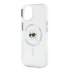 karl lagerfeld iml karl head metal frame magsafe zadni kryt pro iphone 15 transparent 1 big ies12875873