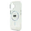 karl lagerfeld iml karl head metal frame magsafe zadni kryt pro iphone 16 transparent 1 big ies13281388