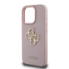 guess pu grained 4g metal logo zadni kryt pro iphone 16 pro pink image1 big ies13550205