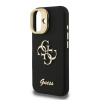 guess pu grained 4g logo stand camera frame zadni kryt pro iphone 16 black 1 big ies13908498
