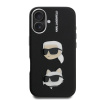 karl lagerfeld grained pu k ch heads zadni kryt pro iphone 16 black 1 big ies14103842