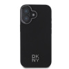 dkny pu leather stack logo magsafe zadni kryt pro iphone 16 black 1 big ies13209096