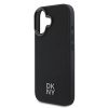 dkny pu leather stack logo magsafe zadni kryt pro iphone 16 black 1 big ies13209098