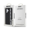 dkny 3d rubber repeat logo line zadni kryt pro iphone 16 black 1 big ies13209093