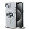 karl lagerfeld iml glitter karl and choupette sketch magsafe zadni kryt pro iphone 15 transparent ie14183277