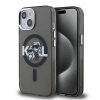 karl lagerfeld iml glitter karl and choupette sketch magsafe zadni kryt pro iphone 15 black ie14183271