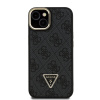 guess pu 4g strass triangle logo stand camera frame magsafe zadni kryt pro iphone 13 black 1 big ies14013594