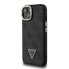 guess pu 4g strass triangle logo stand camera frame magsafe zadni kryt pro iphone 13 black 1 big ies14013593