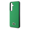 lacoste iconic petit pique woven logo magsafe zadni kryt pro samsung galaxy s25 green 1 big ies14299312