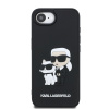 karl lagerfeld 3d rubber karl and choupette zadni kryt pro iphone 16e black 1 big ies13848279