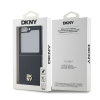 dkny pu leather stack logo zadni kryt pro samsung galaxy z flip 6 7 fe black image1 big ies13144542