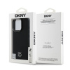 dkny pu leather stack logo magsafe zadni kryt pro iphone 16 pro black 1 big ies13205510