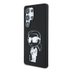 karl lagerfeld liquid silicone graffiti ikonik magsafe zadni kryt pro samsung galaxy s25 ultra black 1 big ies14431709