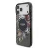 guess iml flowers strap magsafe zadni kryt pro iphone 17 pro max black 1 big ies14363162