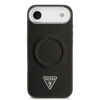 guess pu leather triangle logo magsafe zadni kryt pro iphone air black 1 big ies14420404