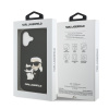 karl lagerfeld 3d rubber karl and choupette zadni kryt pro iphone 17 black 1 big ies14339717