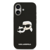 Karl Lagerfeld Liquid Silicone Double Heads MagSafe Zadní Kryt pro iPhone 17
