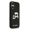Karl Lagerfeld Liquid Silicone Double Heads MagSafe Zadní Kryt pro iPhone 17