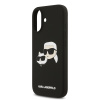 Karl Lagerfeld Liquid Silicone Double Heads MagSafe Zadní Kryt pro iPhone 17
