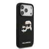 karl lagerfeld liquid silicone double heads magsafe zadni kryt pro iphone 17 pro black 1 big ies14263010