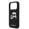 karl lagerfeld liquid silicone double heads magsafe zadni kryt pro iphone 17 pro black 1 big ies14263011