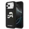 karl lagerfeld liquid silicone double heads magsafe zadni kryt pro iphone 17 pro max black ie14380472