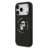karl lagerfeld liquid silicone karl and choupette magsafe zadni kryt pro iphone 17 pro black 1 big ies14291026