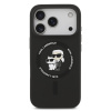 karl lagerfeld liquid silicone karl and choupette magsafe zadni kryt pro iphone 17 pro black 1 big ies14291027