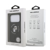 karl lagerfeld liquid silicone karl and choupette magsafe zadni kryt pro iphone 17 pro black 1 big ies14291031
