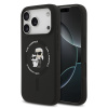 karl lagerfeld liquid silicone karl and choupette magsafe zadni kryt pro iphone 17 pro max black ie14367517