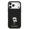 karl lagerfeld liquid silicone metal ikonik zadni kryt pro iphone 17 pro max black 1 big ies14488600
