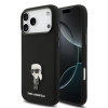 karl lagerfeld liquid silicone metal ikonik zadni kryt pro iphone 17 pro max black ie14491676