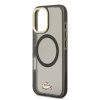 Lacoste PC/TPU Frosted Finish Gold Logo MagSafe Zadní Kryt pro iPhone 17