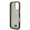 Lacoste PC/TPU Frosted Finish Gold Logo MagSafe Zadní Kryt pro iPhone 17