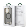 Lacoste PC/TPU Frosted Finish Gold Logo MagSafe Zadní Kryt pro iPhone 17