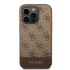 guess pu 4g stripe zadni kryt pro iphone 14 pro brown image1 big ies13149433