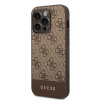 guess pu 4g stripe zadni kryt pro iphone 14 pro brown image1 big ies13149434