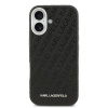 karl lagerfeld grained pu repeated logo magsafe zadni kryt pro iphone 17 black 1 big ies14510574
