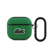 lacoste petit pique croc logo patch pouzdro pro airpods 4 green ie14280788