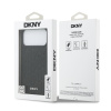 dkny pu leather grid pattern magsafe zadni kryt pro iphone 17 pro max black 1 big ies14514595