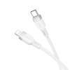 HOCO PD silikonový nabíjecí datový kabel Lightning - USB-C 1m