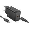 HOCO PD20W jednoportová nabíječka s kabelem USB-C / USB-C