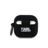 karl lagerfeld 3d logo nft karl head silikonove pouzdro pro airpods 4 black image1 big ies13579919