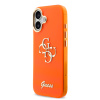 guess iml 4g script metal logo zadni kryt pro iphone 17 orange 1 big ies15061830
