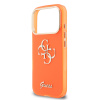 guess iml 4g script metal logo zadni kryt pro iphone 17 pro orange 1 big ies15061791