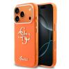 guess iml 4g script metal logo zadni kryt pro iphone 17 pro orange ie15064166