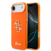 guess iml 4g script metal logo zadni kryt pro iphone air orange ie15064165