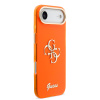guess iml 4g script metal logo zadni kryt pro iphone air orange 1 big ies15061815